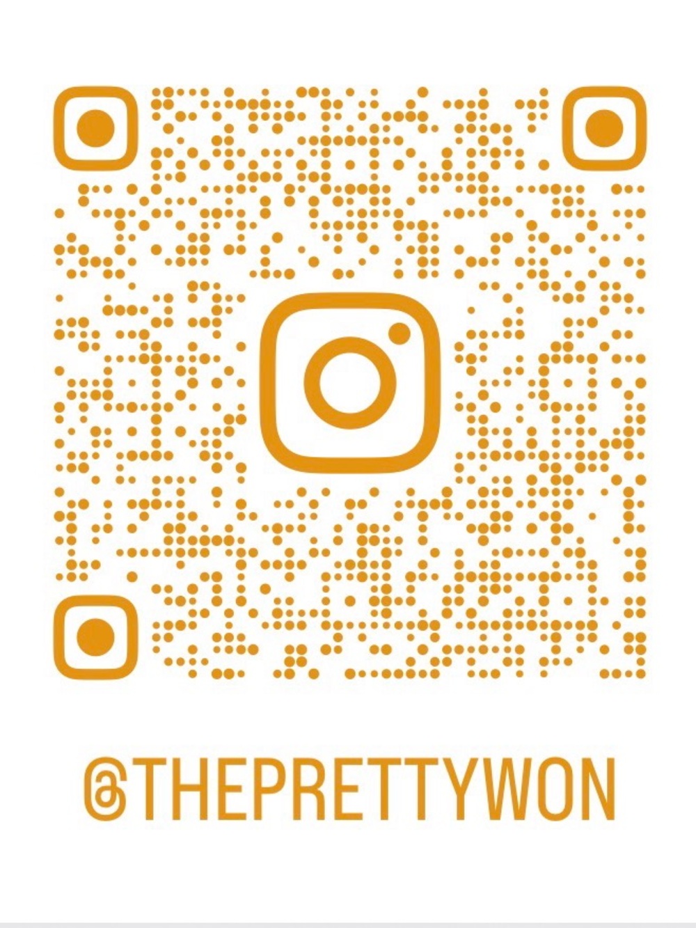 Instagram QR Sticker